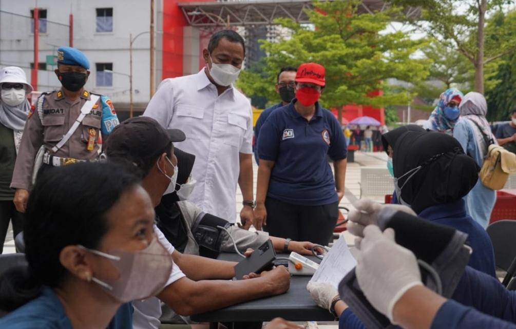 Walikota Semarang Apresiasi Polda Jateng Jemput Bola Vaksinasi Booster di CFD